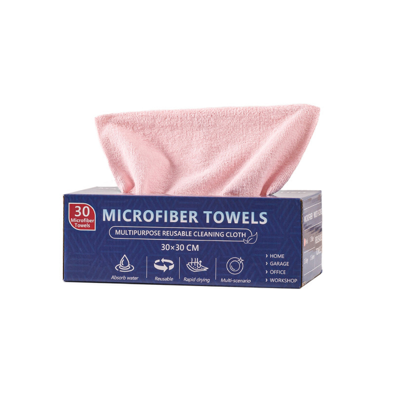 Engang med ultra-fine mikrofiber rengøringshåndklæder