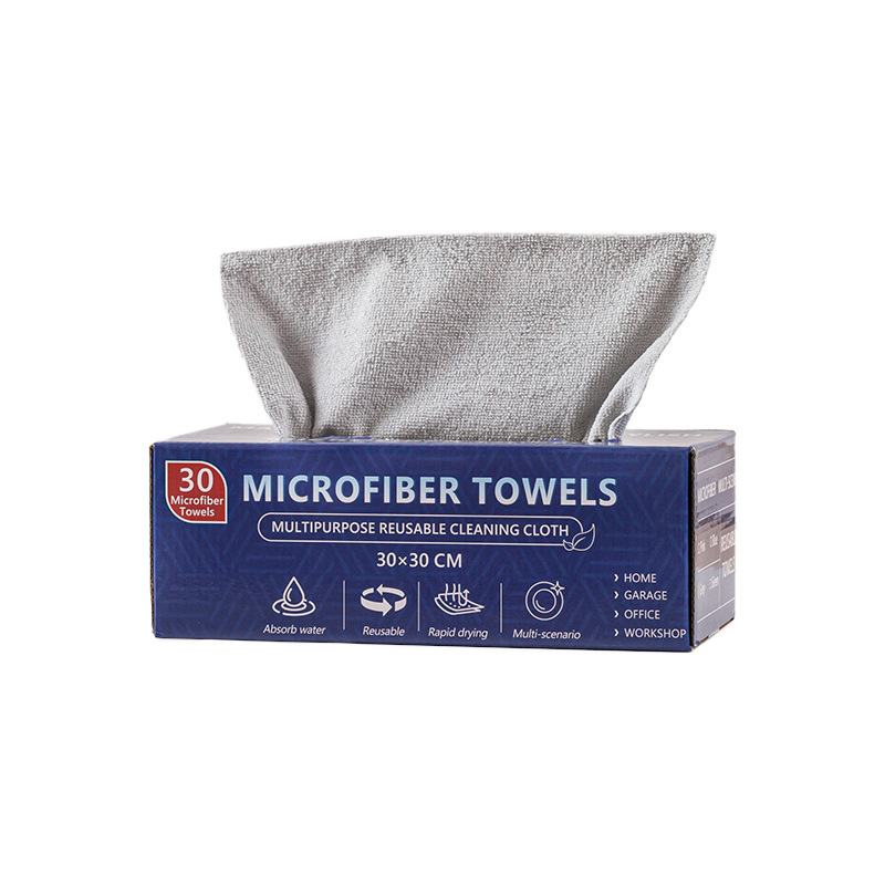 Engang med ultra-fine mikrofiber rengøringshåndklæder